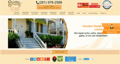Desktop Screenshot of golden-locksmith-tx.com